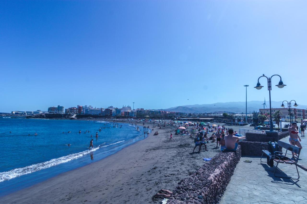 Melenara Beach Avenue Apt Shared Terrace المظهر الخارجي الصورة