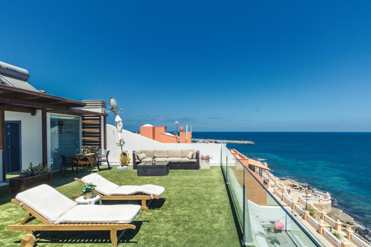 Melenara Beach Avenue Apt Shared Terrace المظهر الخارجي الصورة