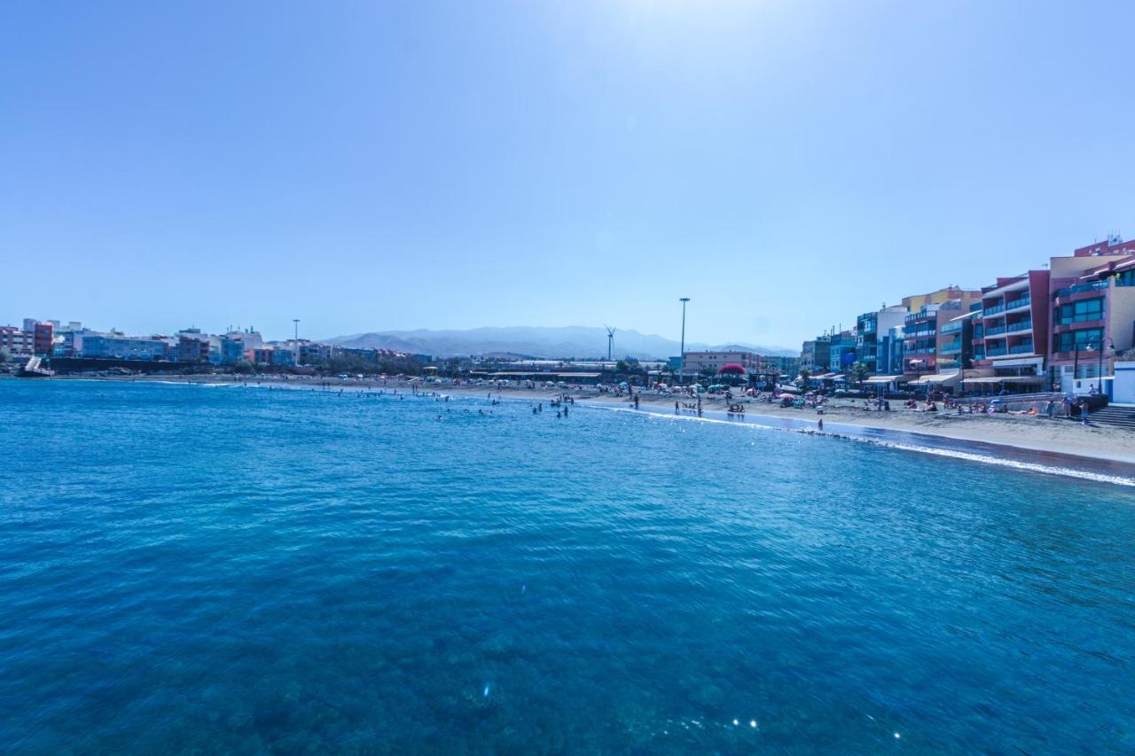 Melenara Beach Avenue Apt Shared Terrace المظهر الخارجي الصورة